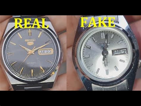 fake vintage seiko watches|authentic seiko watch.